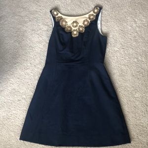 Lily Pulitzer Wythe Dress in Navy